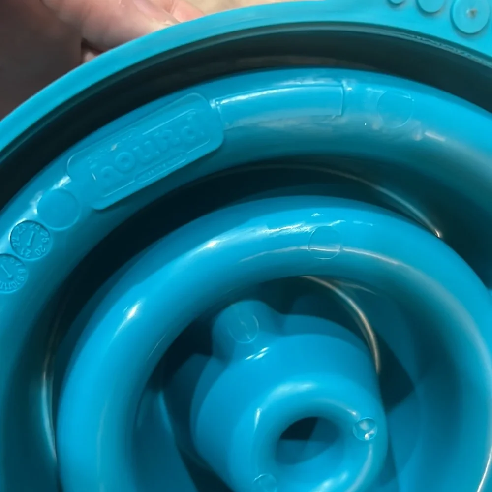 - 8 inch dog slow pace eating bowl